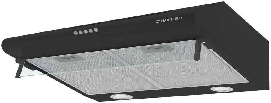 Вытяжка козырьковая MAUNFELD MP-1 60, управление кнопочное, черный [ут000012218]